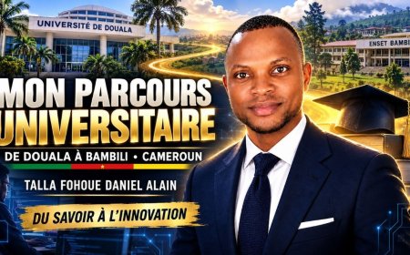 Mon histoire : Talla Fohoue Daniel Alain (Tadani), du savoir à l’innovation